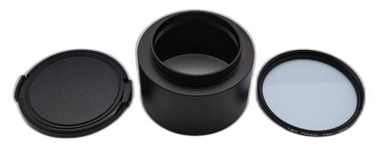 Seestar S50 Metal Dew Shield and 62mm CLS Filter and Dust Cap – Dark Clear Skies UK
