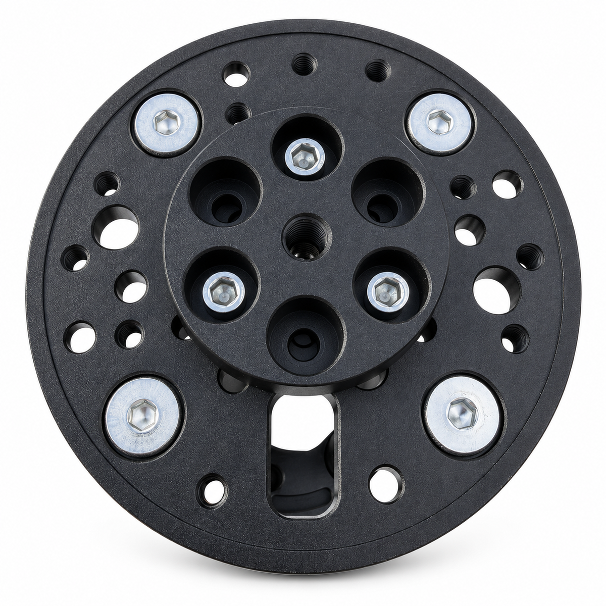 ASCENT 200 EQ3 pier extension upper mounting plate and EQ3 adapter detail