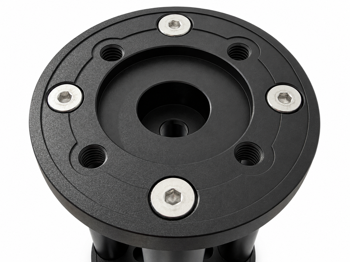 ASCENT 200 EQ6 recessed fitting and four main fixing bolts