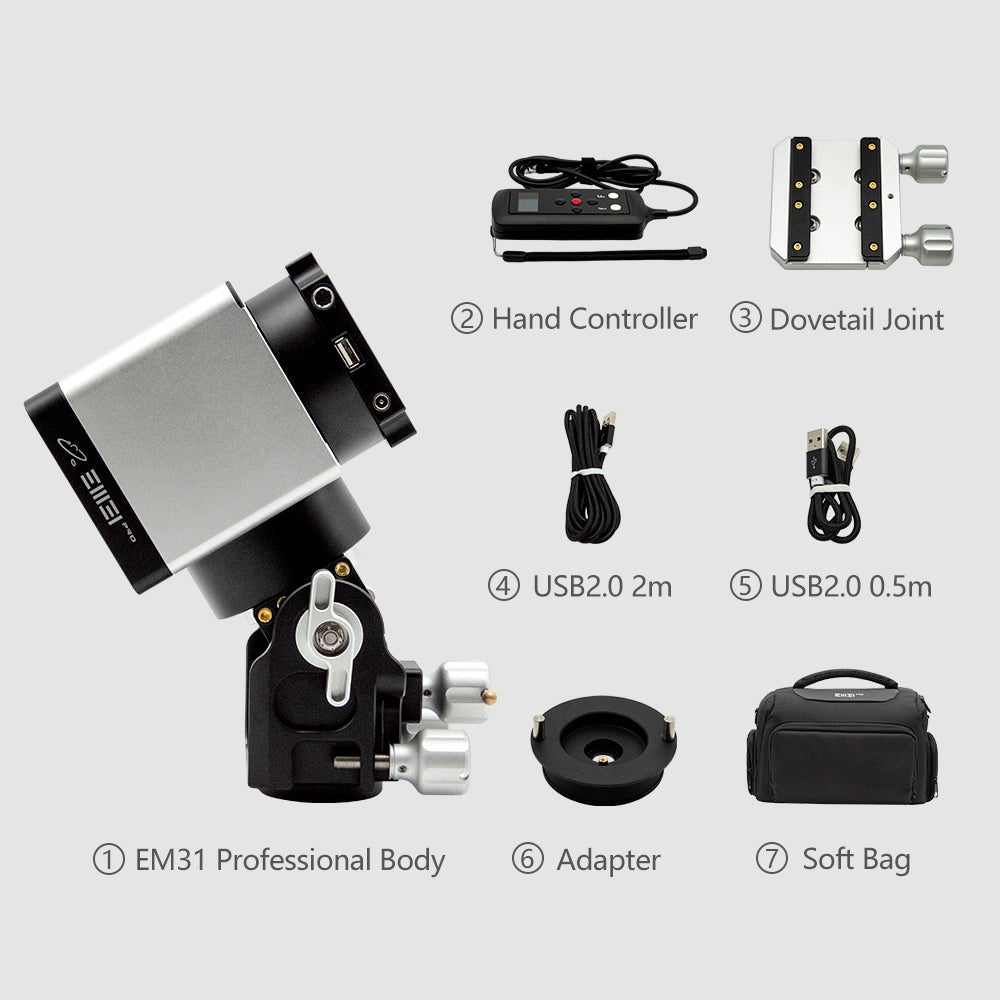 Ease Astro EM31 Pro Harmonic Equatorial Mount | Dark Clear Skies UK