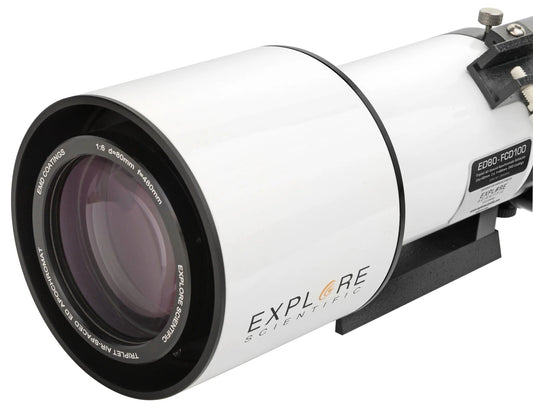 EXPLORE SCIENTIFIC ED APO 80mm f/6 FCD-1 Alu 2" R&P Focuser