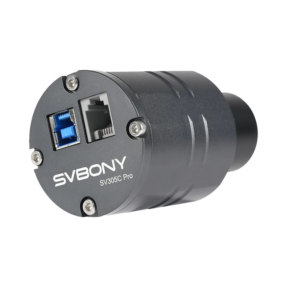 SVBONY camera module with USB and Ethernet ports on a white background