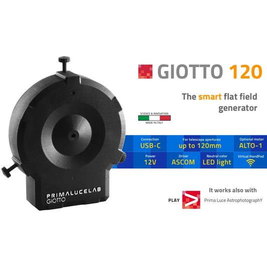 PrimaLuceLab GIOTTO 120 Smart Flat Field Generator for Calibration
