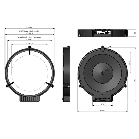 PrimaLuceLab GIOTTO 220 Flat Field Generator for Telescopes