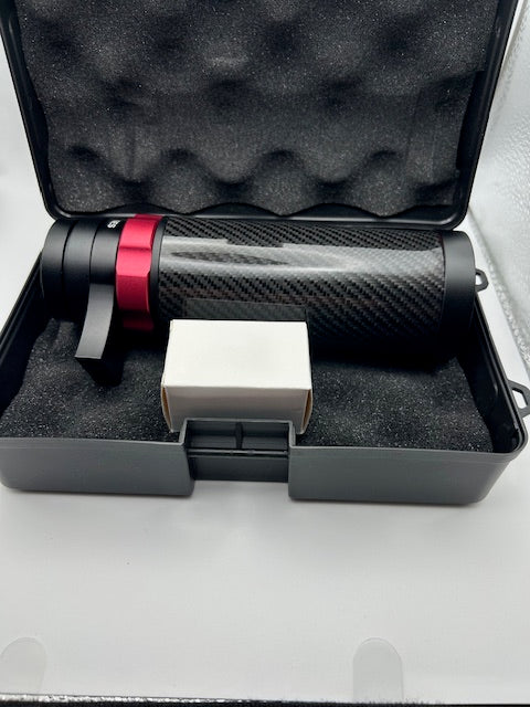 40mm f3.5 ED guide scope with dovetail for astrophotography autoguiding in case
