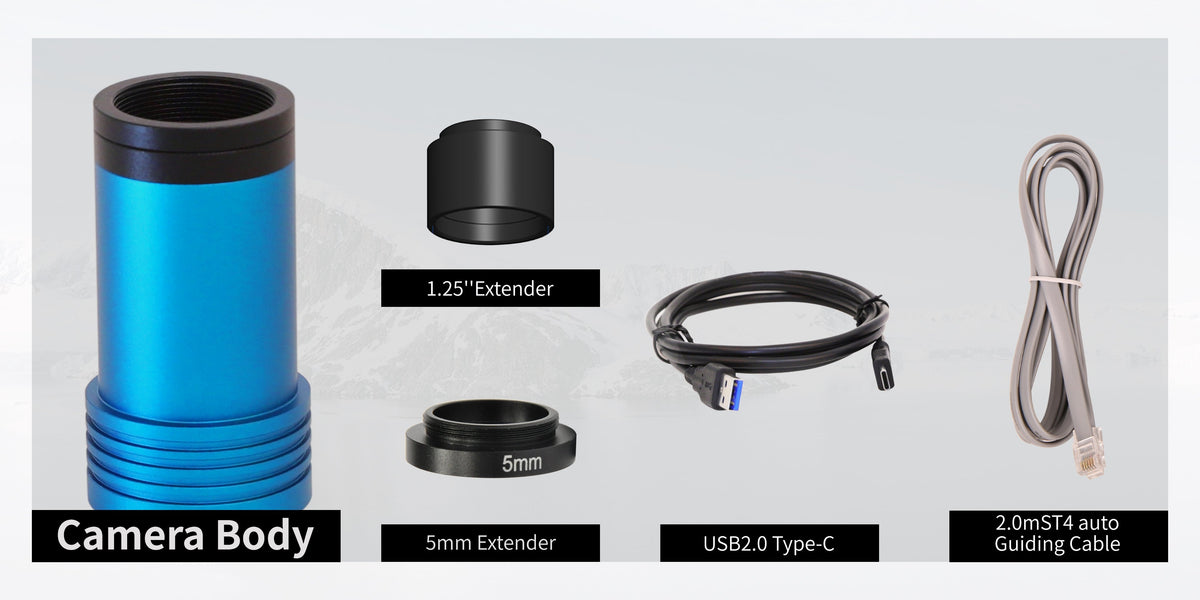 ToupTek GPM series standard package contents