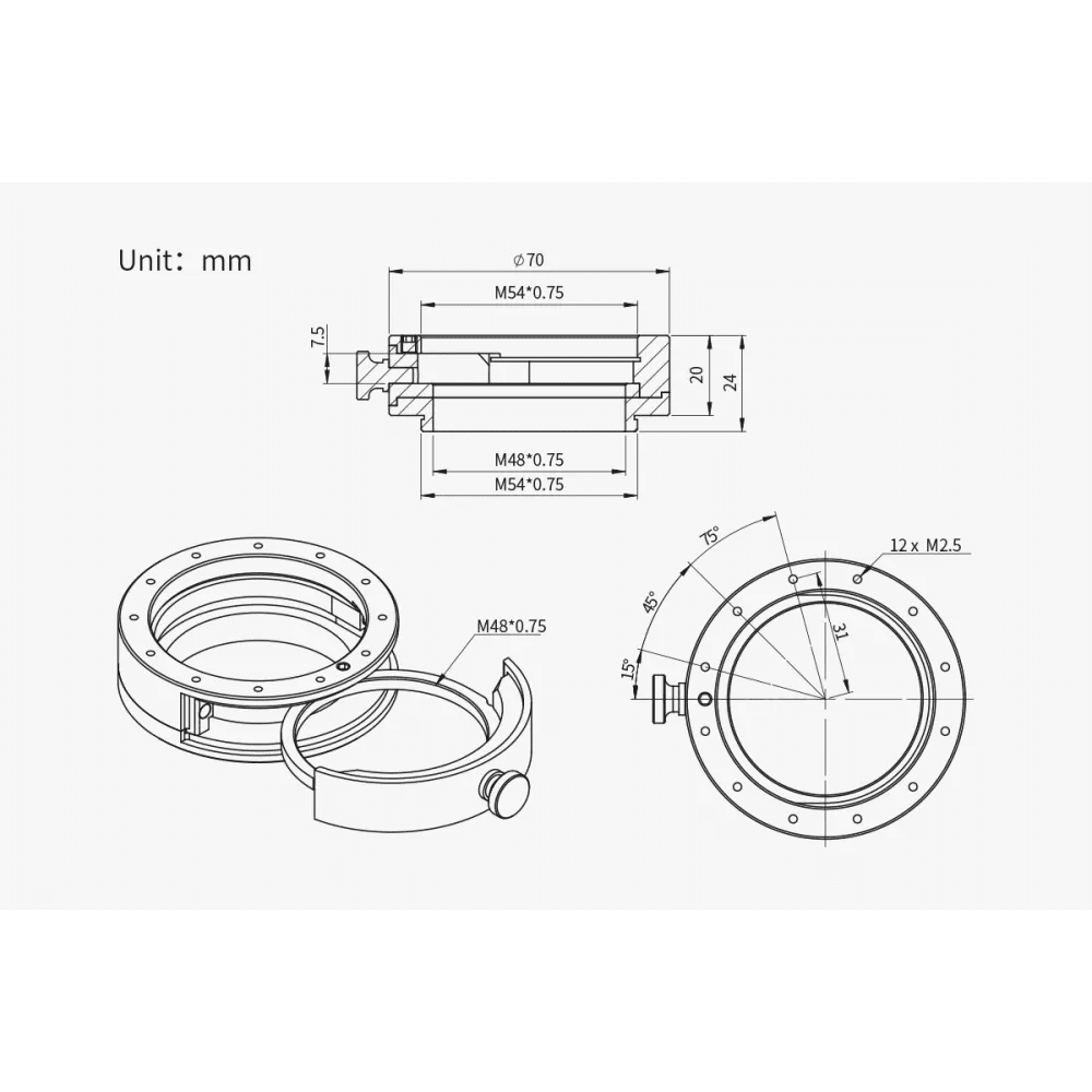 NEW ZWO 2″ Filter Drawer Mark II