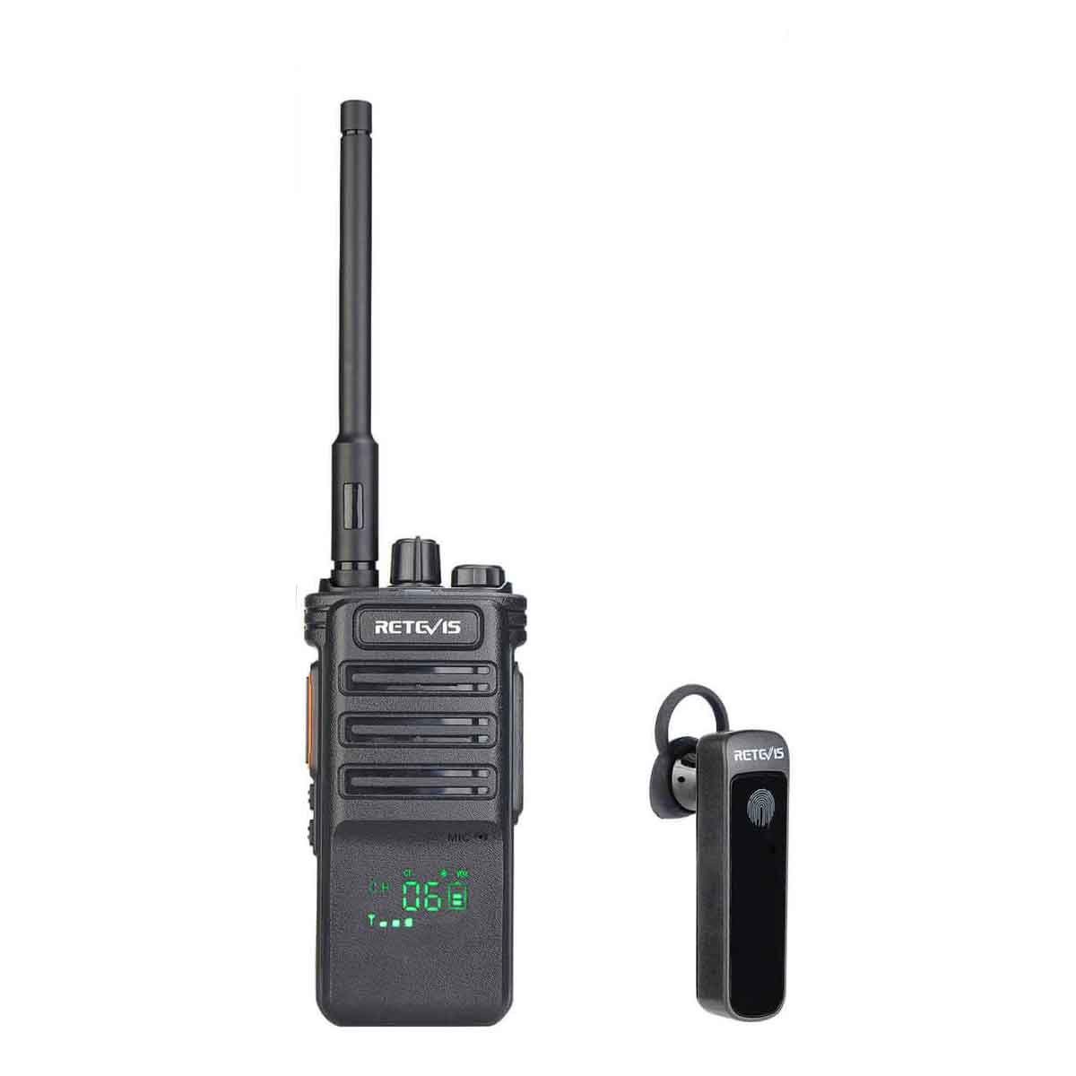 RB689 long range radio with bluetooth headset