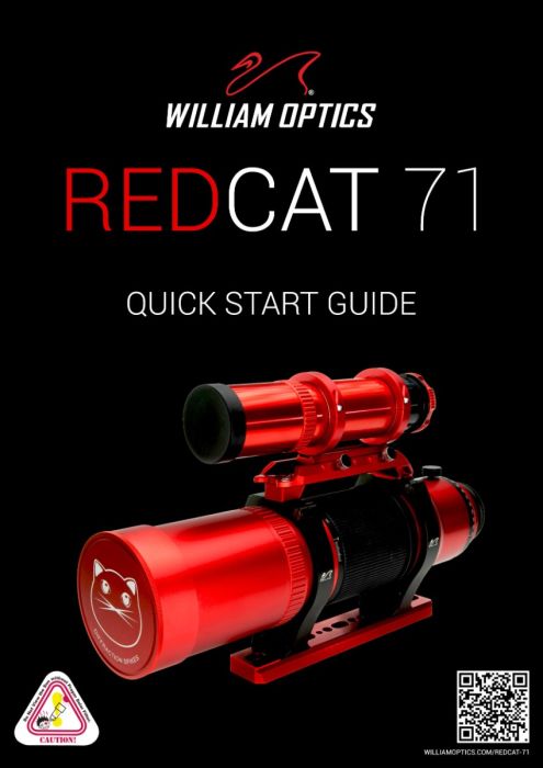 RedCat 71 APO 350mm f/4.9 Astrograph Telescope
