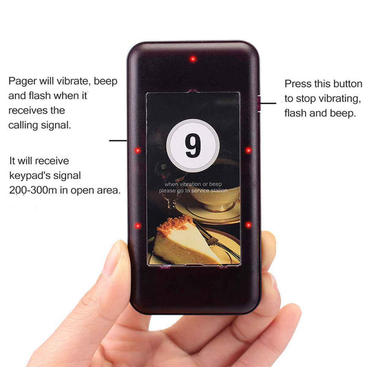 Retekess T112  Pager System - Dark Clear Skies 