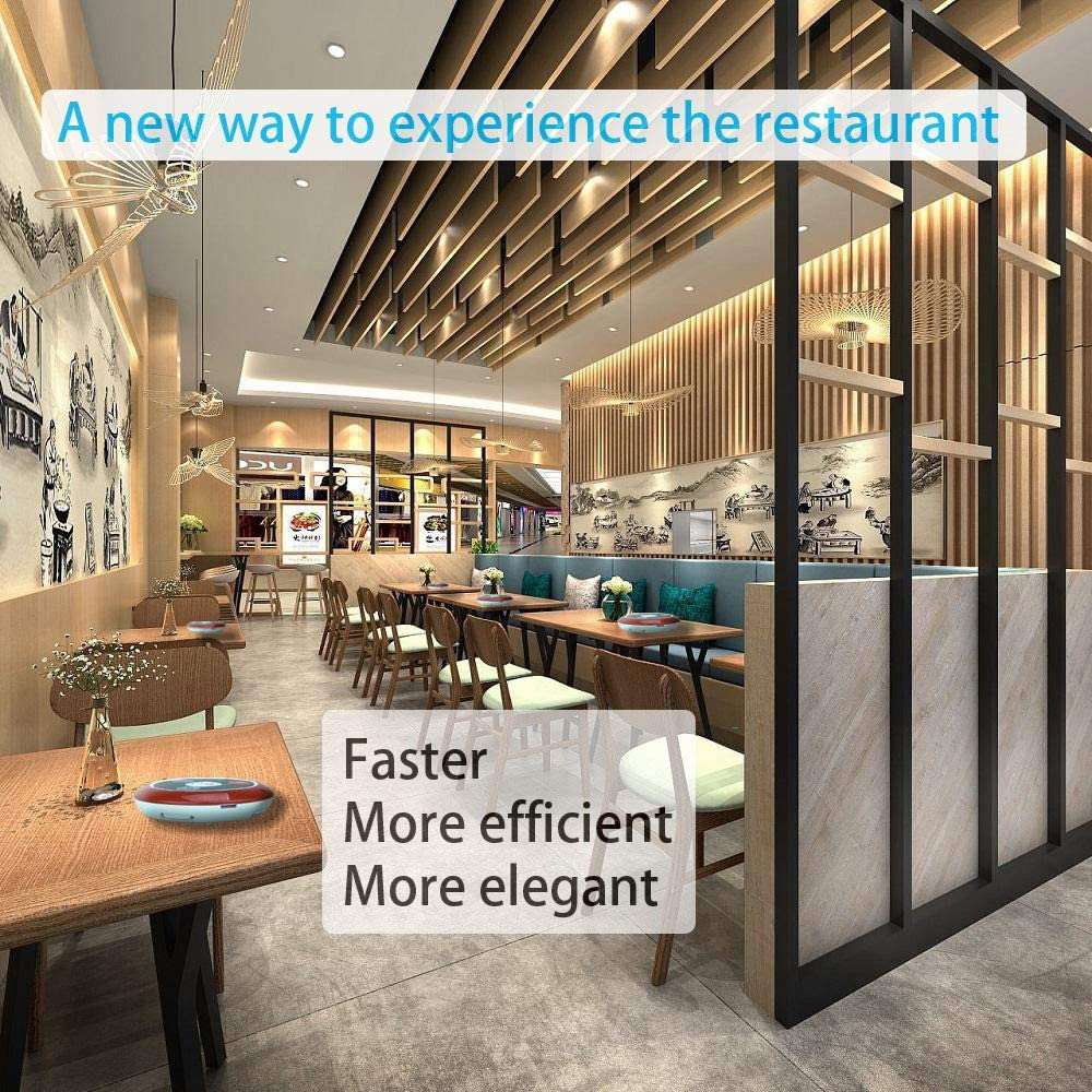 Retekess T128-T117 Restaurant Pager, Wireless Calling Pager, with Three Reminder Modes, 1 Watch Receiver and 10 Customer Call Button