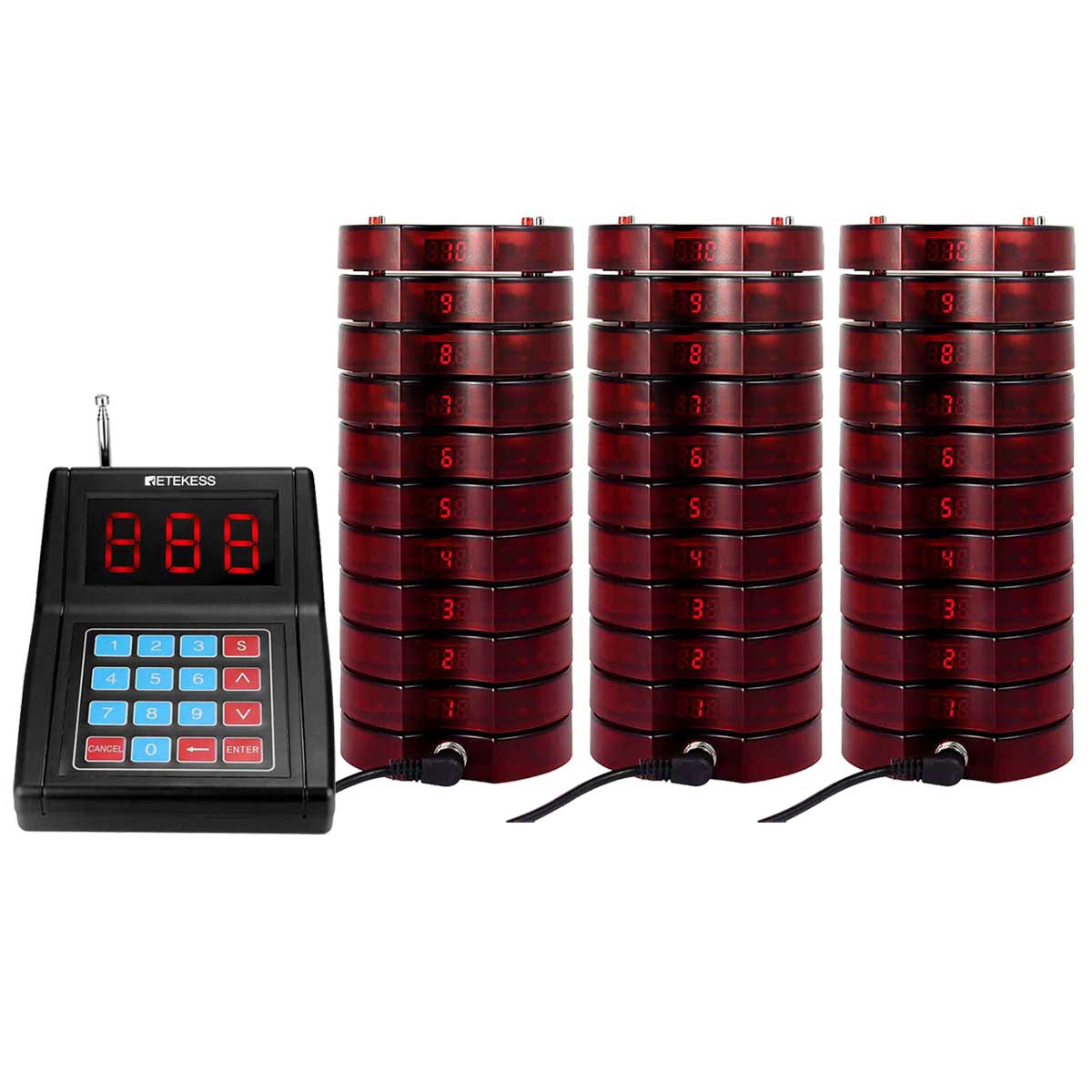 Retekess TD165 Restaurant Pager System, - Dark Clear Skies for all your ...