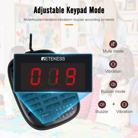 Retekess TD175P Paging System – Dark Clear Skies UK