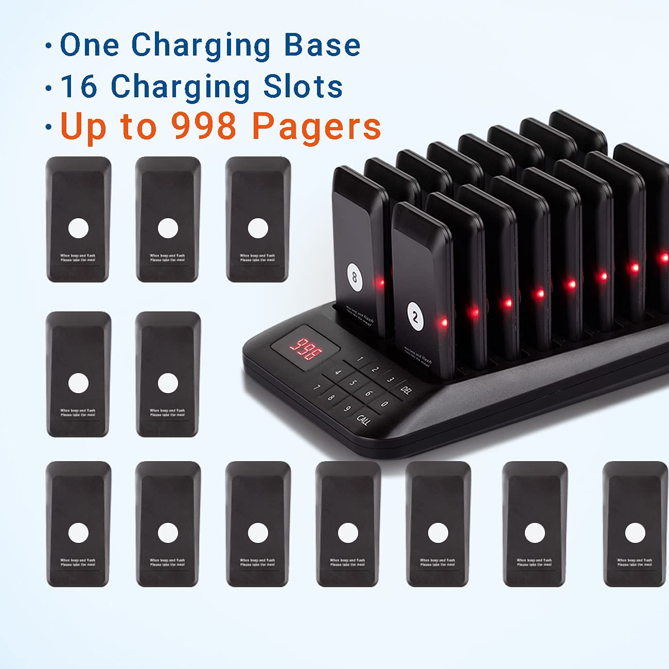 Retekess Tera Restaurant Pager System.