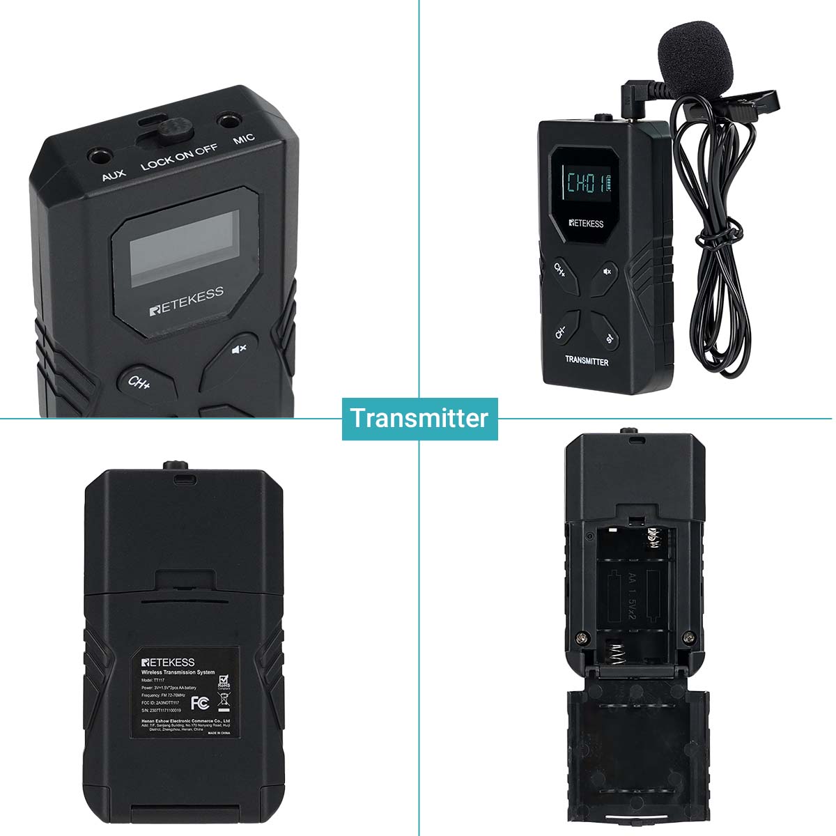 Retekess TT117 TT118 Interpretation Headsets