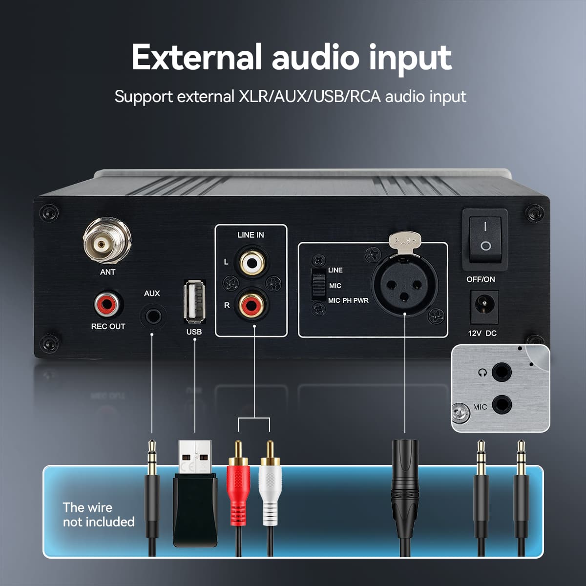 TT118 TT119  FM Simultaneous Interpretation System with Interpreter Monitor