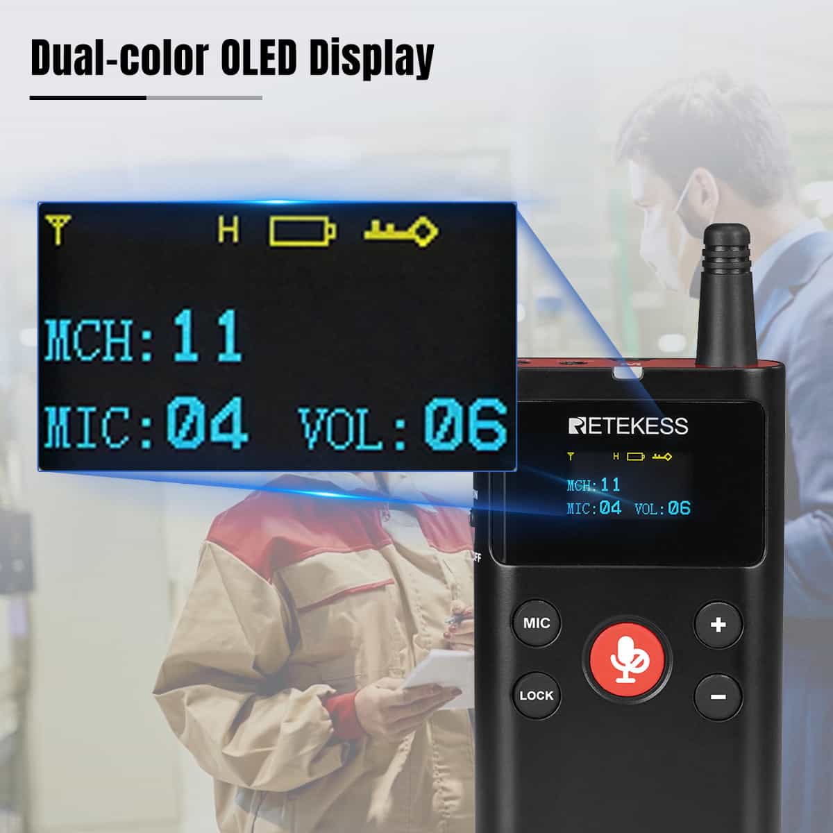 Retekess TT126 TT126R Tour Guide System – Dark Clear Skies UK