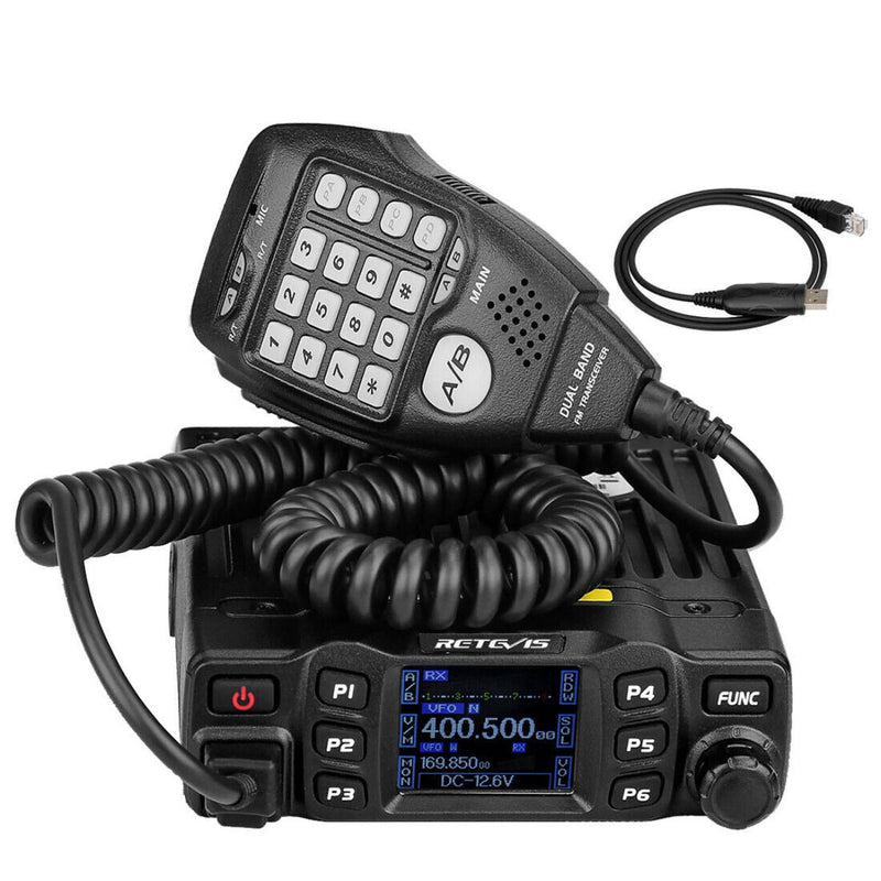Retevis RT95 25W Dual Band VHF/UHF HAM Mobile Transceiver