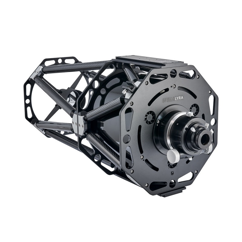 Rear focuser on StellaLyra 10-inch f/12 M-LRC Classical Cassegrain