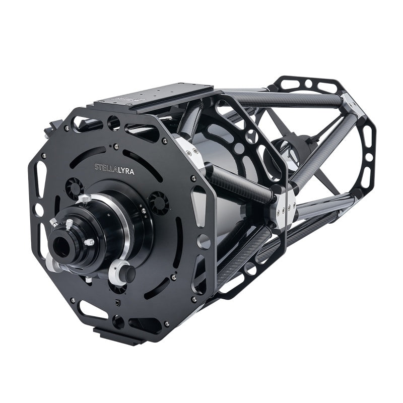 Rear assembly of StellaLyra 10-inch carbon-truss Classical Cassegrain