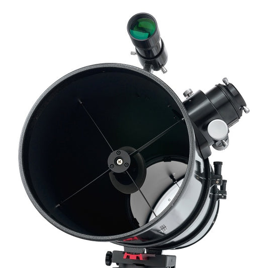 Front aperture of StellaLyra 10-inch f/4 Newtonian; supporting mount not included
