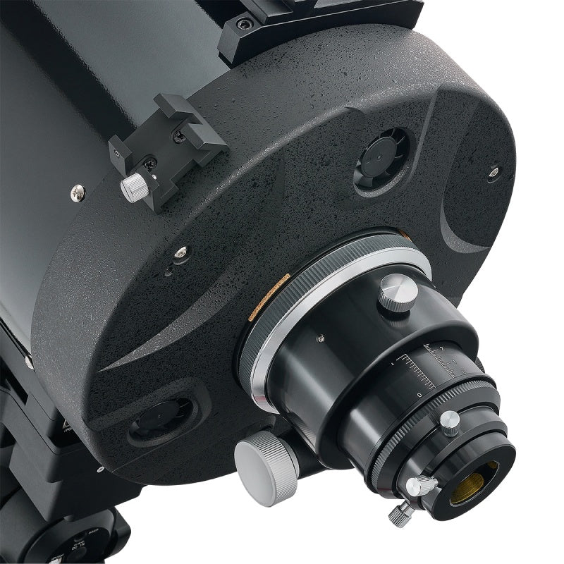 Dual-speed rear focuser and cooling fans on StellaLyra 10-inch f/8 M-LRS RC