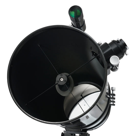 Front aperture and secondary mirror assembly of StellaLyra 12-inch f/4 Newtonian