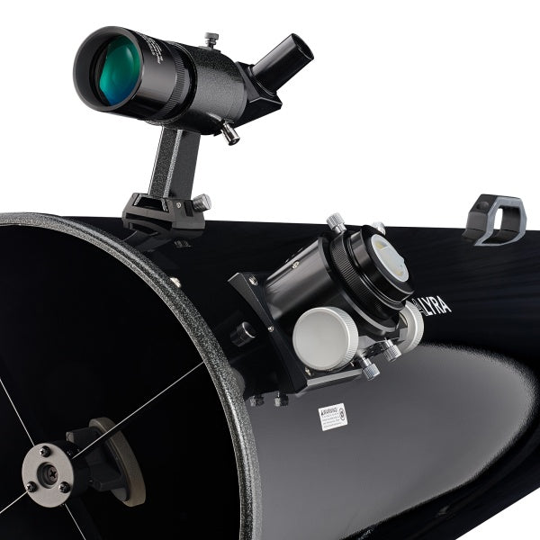 StellaLyra 12-inch right-angle finder and dual-speed focuser