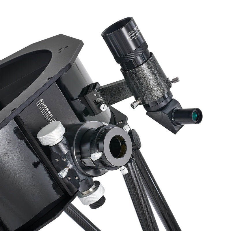 StellaLyra 16-inch upper cage with right-angle finder and dual-speed focuser
