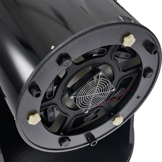 StellaLyra 16-inch rear mirror cell, collimation controls and cooling fan