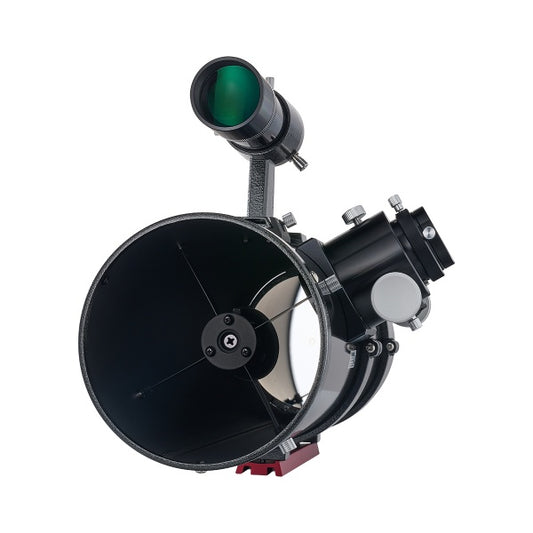 Front aperture and focuser of StellaLyra 6-inch f/4 Newtonian