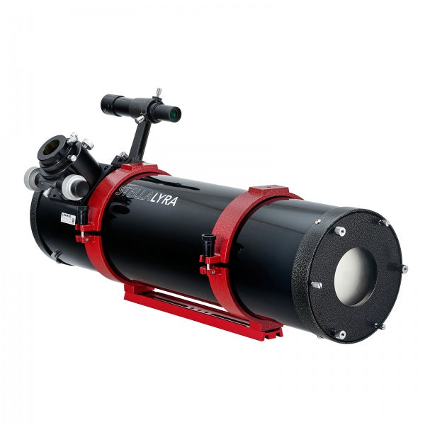 StellaLyra 6-inch f/5 Newtonian with tube rings and Vixen-style rail