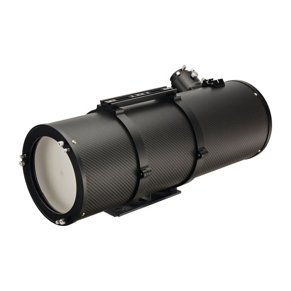 StellaLyra 8-inch carbon-fibre Newtonian with mounting rings and dovetails
