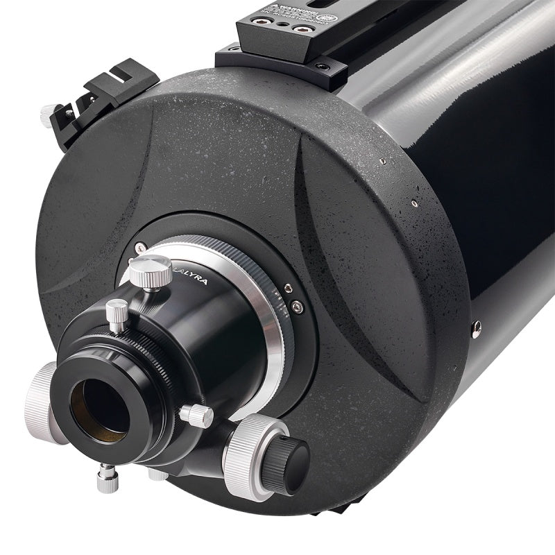 Rear dual-speed focuser on StellaLyra 8-inch metal RC