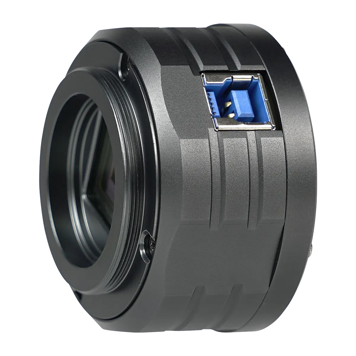 Svbony sv705c camera with USB connector on a white background