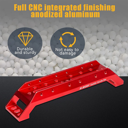 SVBONY SV211 203mm Saddle Handle Bar showing anodized finish