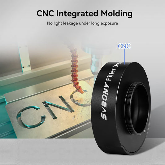 SVBONY SV226 Filter Drawer cnc machining