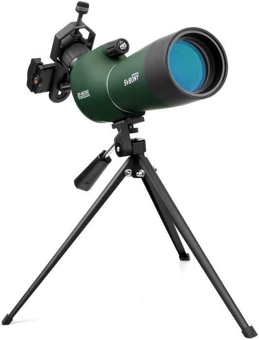 Svbony SV28 Spotting Scopes, 20-60x60 Spotting Scope with Tripod