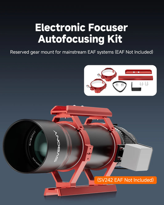 SVBONY SV580 electronic focuser installation provision