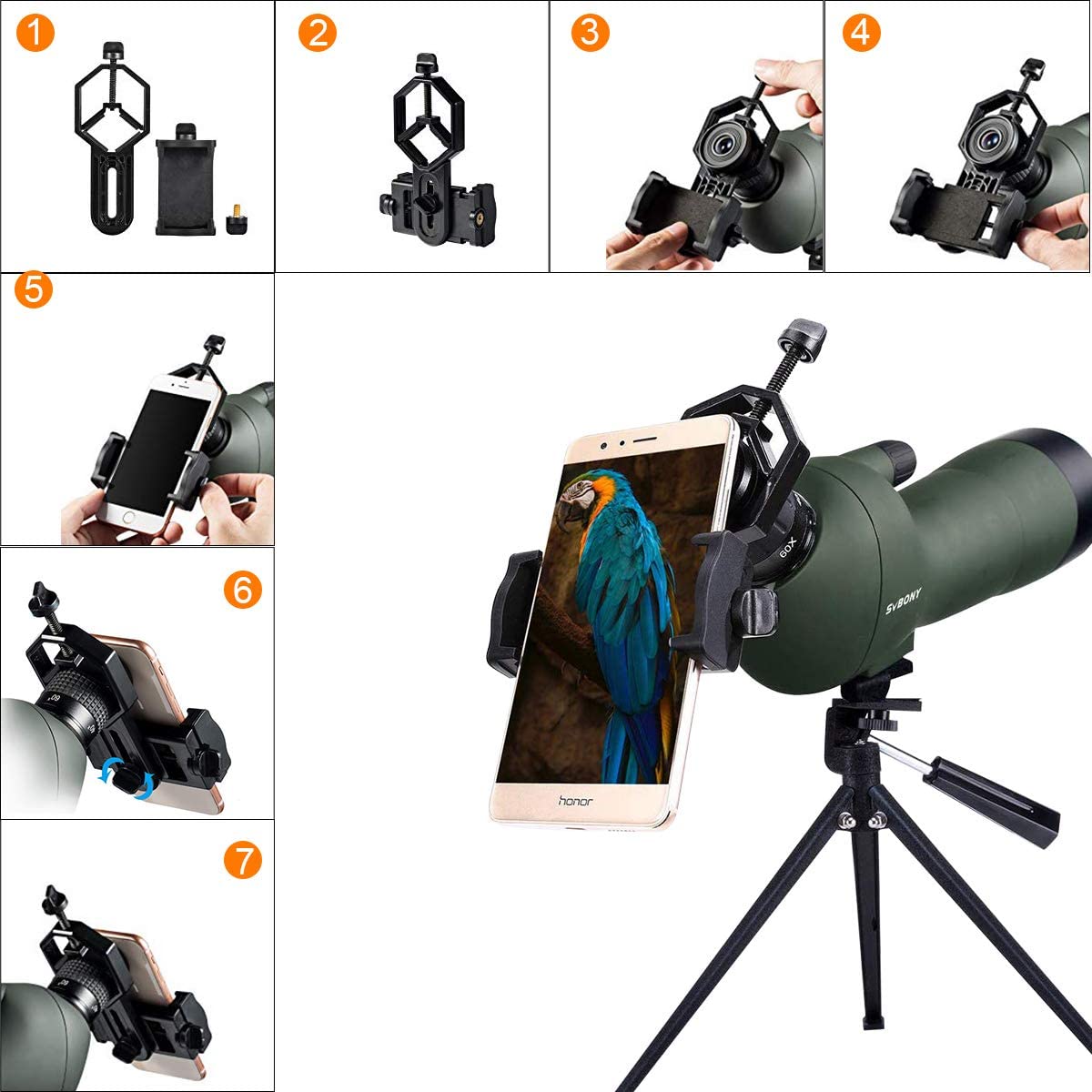 Svbony Telescope Phone Mount Adapter
