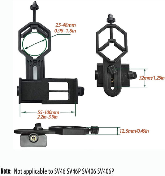 Svbony Telescope Phone Mount Adapter