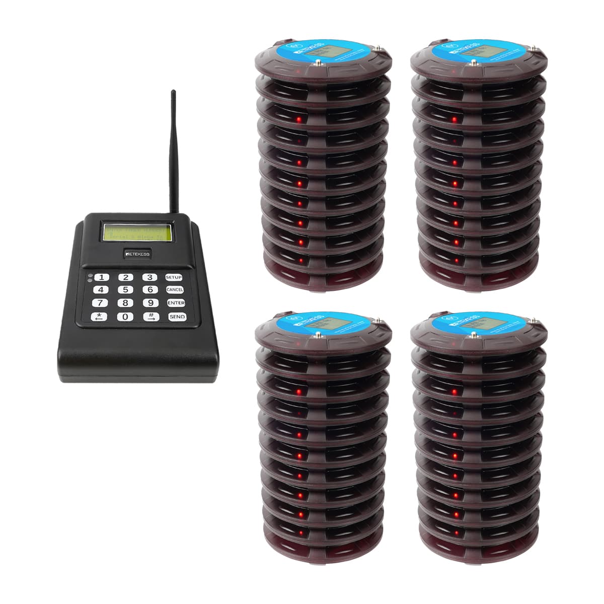 TD166 Alphanumeric Pager Long Range Paging System for Manufacturing ...