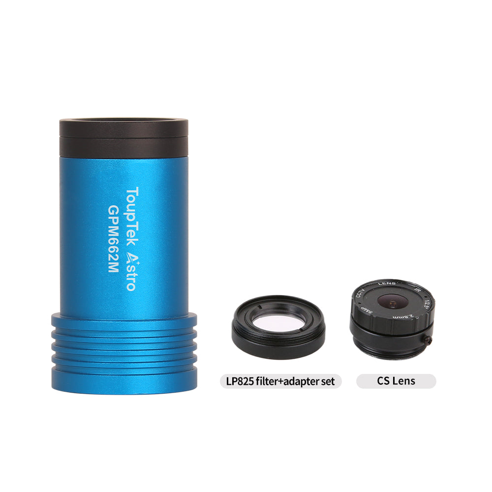 ToupTek GPM662M Infrared Milky Way Set with lens and filter