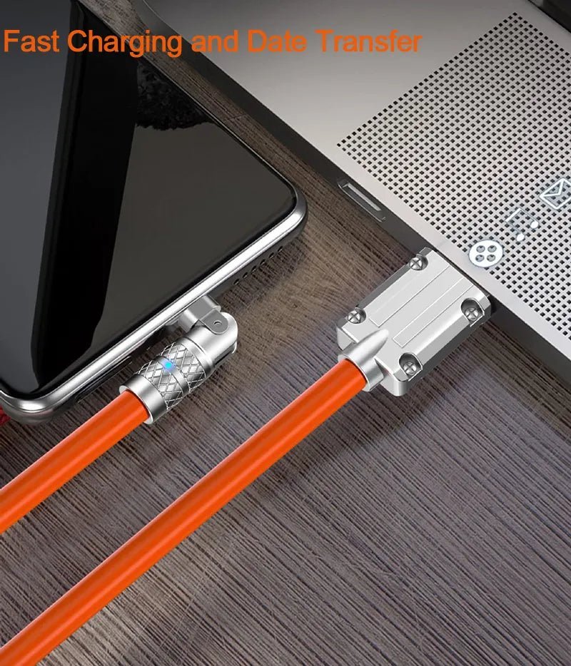 Type C Fast Charging Cable Orange