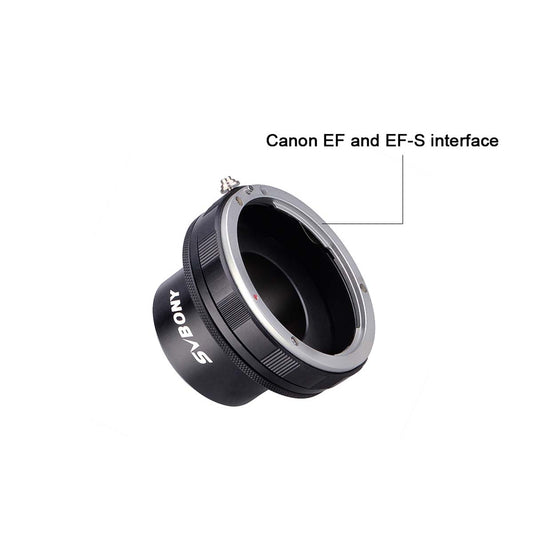 SV149 Adapter Canon DSLR cameras lens to 1.25 inch Eyepiece showing interfsace