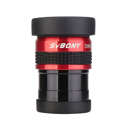 SV154 Telescope Eyepiece 1.25inch 70 Degree SWA 15mm Red side view