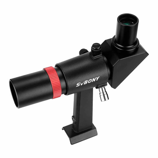SV182 6x30 Right-Angle Finder Scope with 'Svbony' branding on a white background