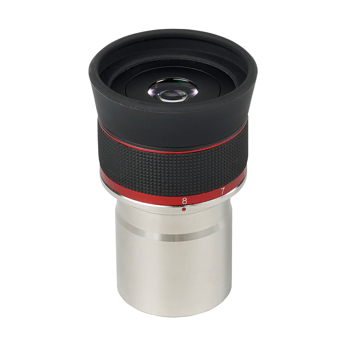 SV215 Clickstop Zoom Eyepiece 1.25 inch 3-8mm for Planetary Observation side view
