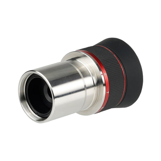 SV215 Clickstop Zoom Eyepiece 1.25 inch 3-8mm for Planetary Observation on its side view