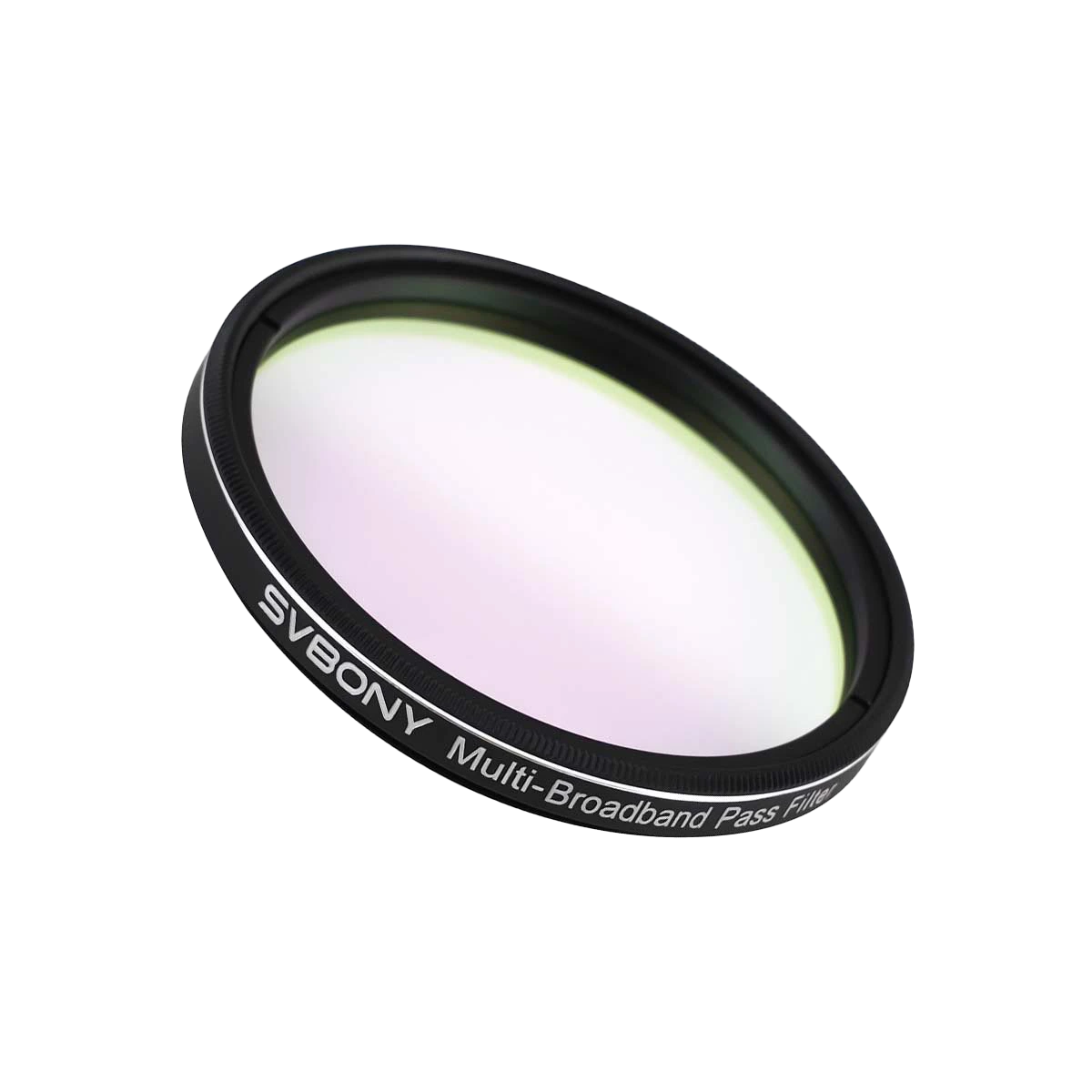 Svbony multi-broadband pass filter on a white background